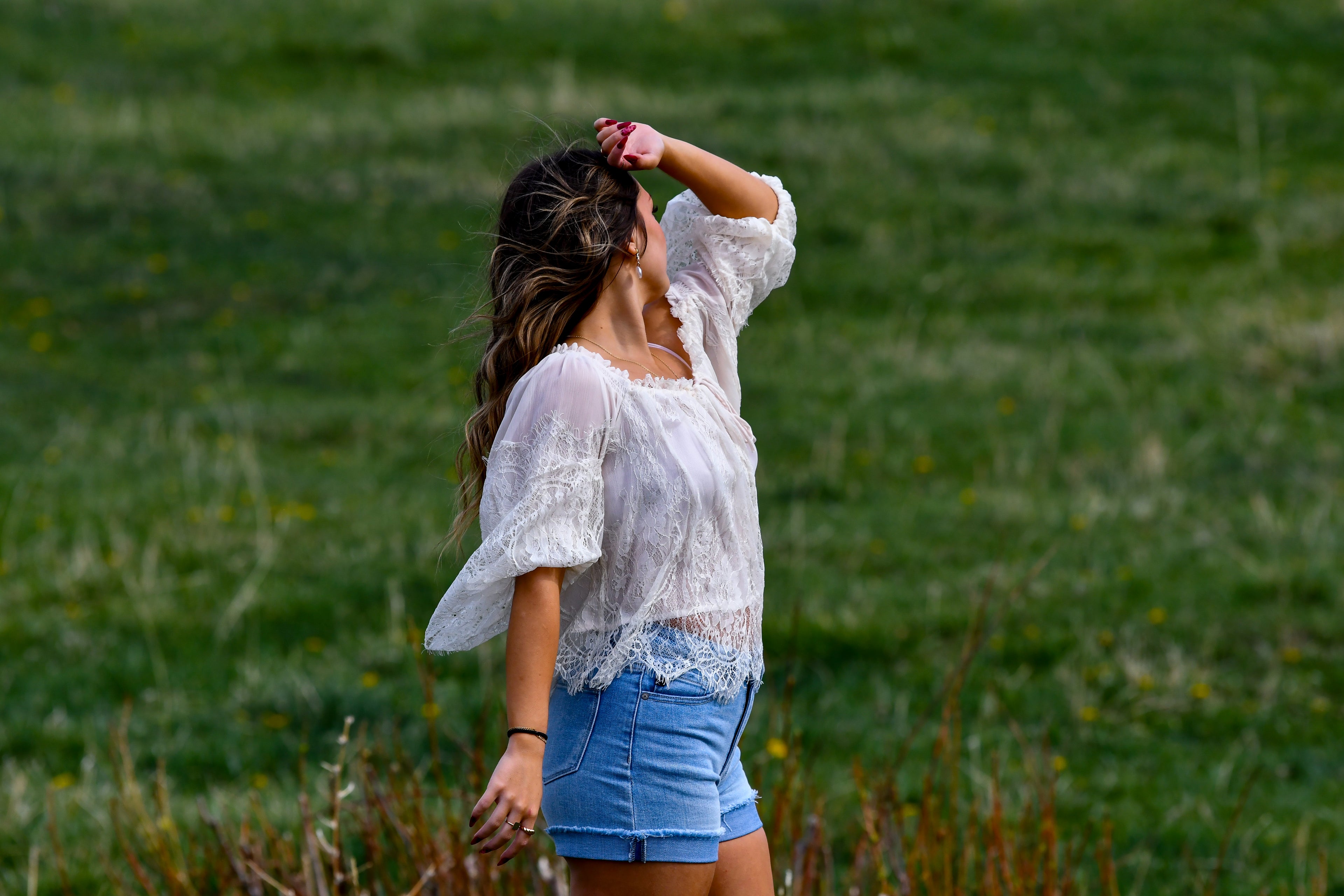 Ecru Lace Blouse