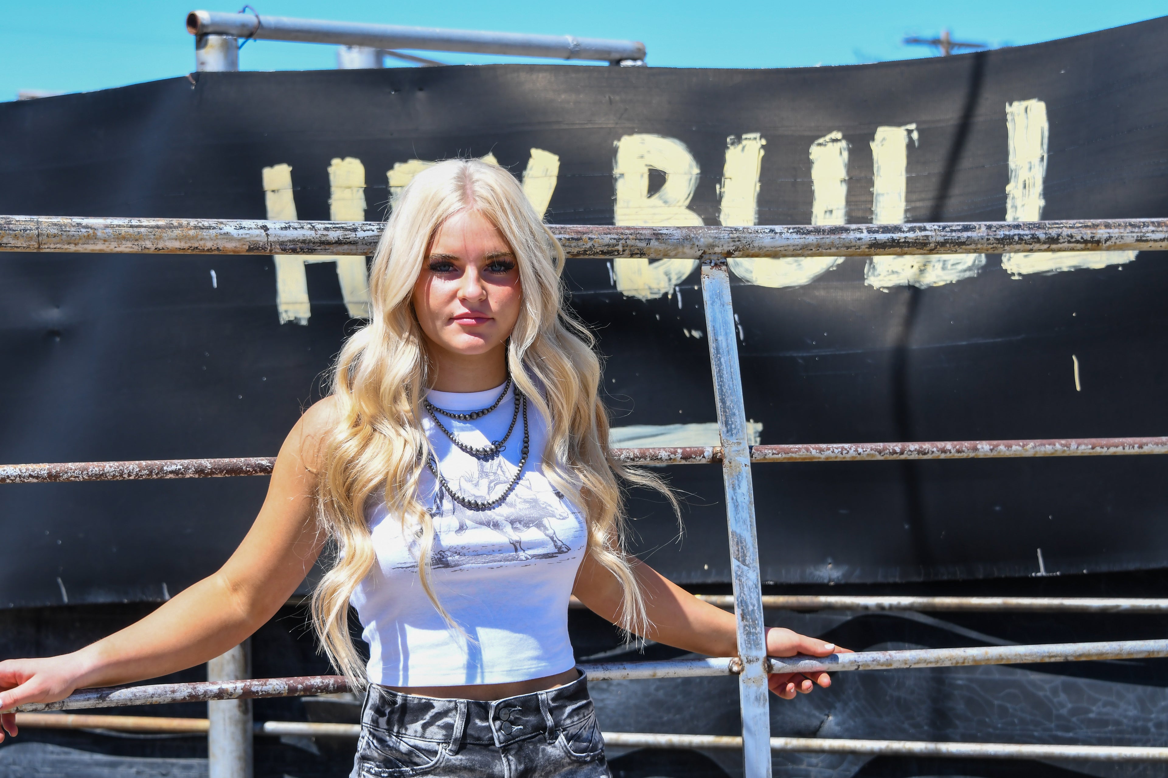 Vintage Cowboy Cropped Tank