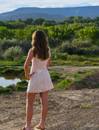 White and Red Polka Dot Dress
