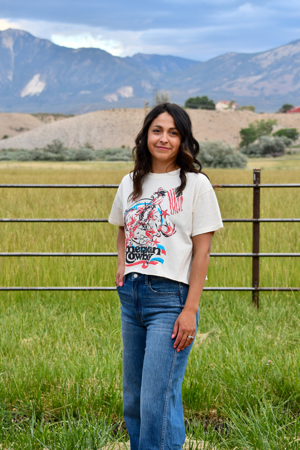 Natural American Cowboy T-Shirt