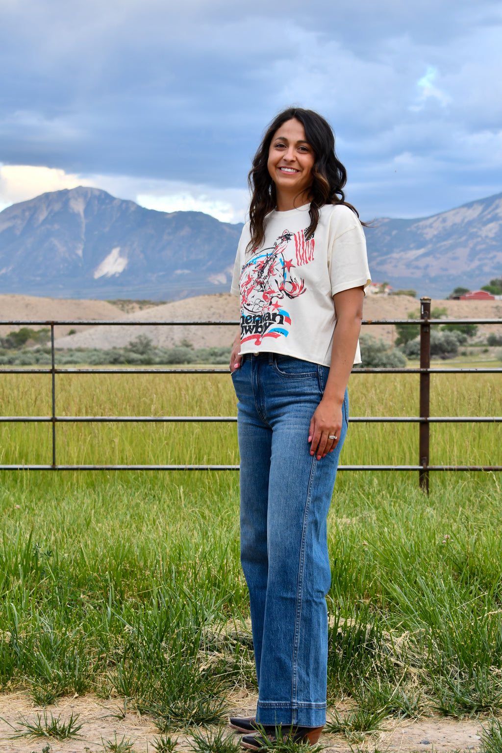 Natural American Cowboy T-Shirt
