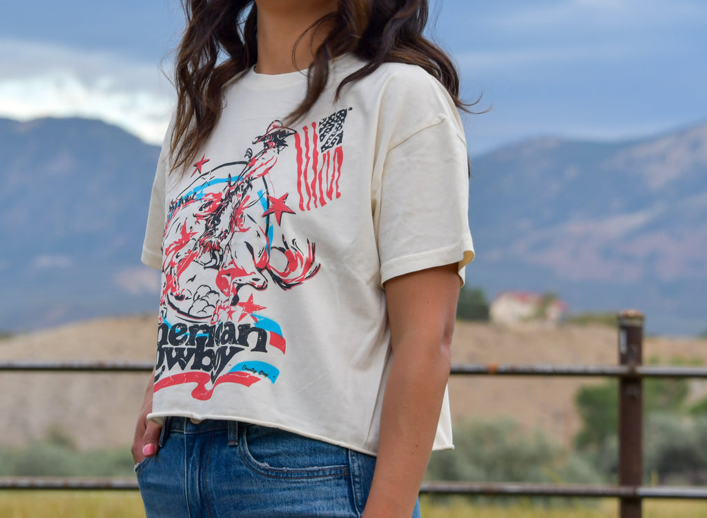 Natural American Cowboy T-Shirt