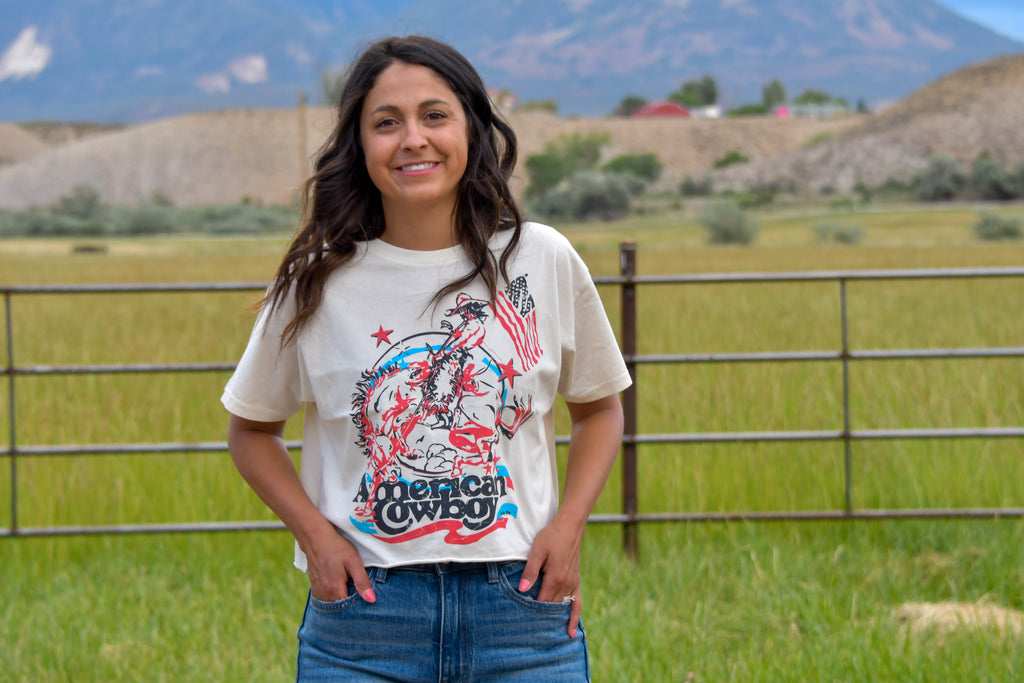 Natural American Cowboy T-Shirt