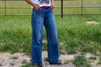 Trouser Hem Wide Leg Jeans