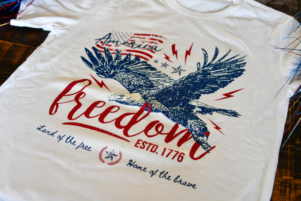White America Graphic T-Shirt