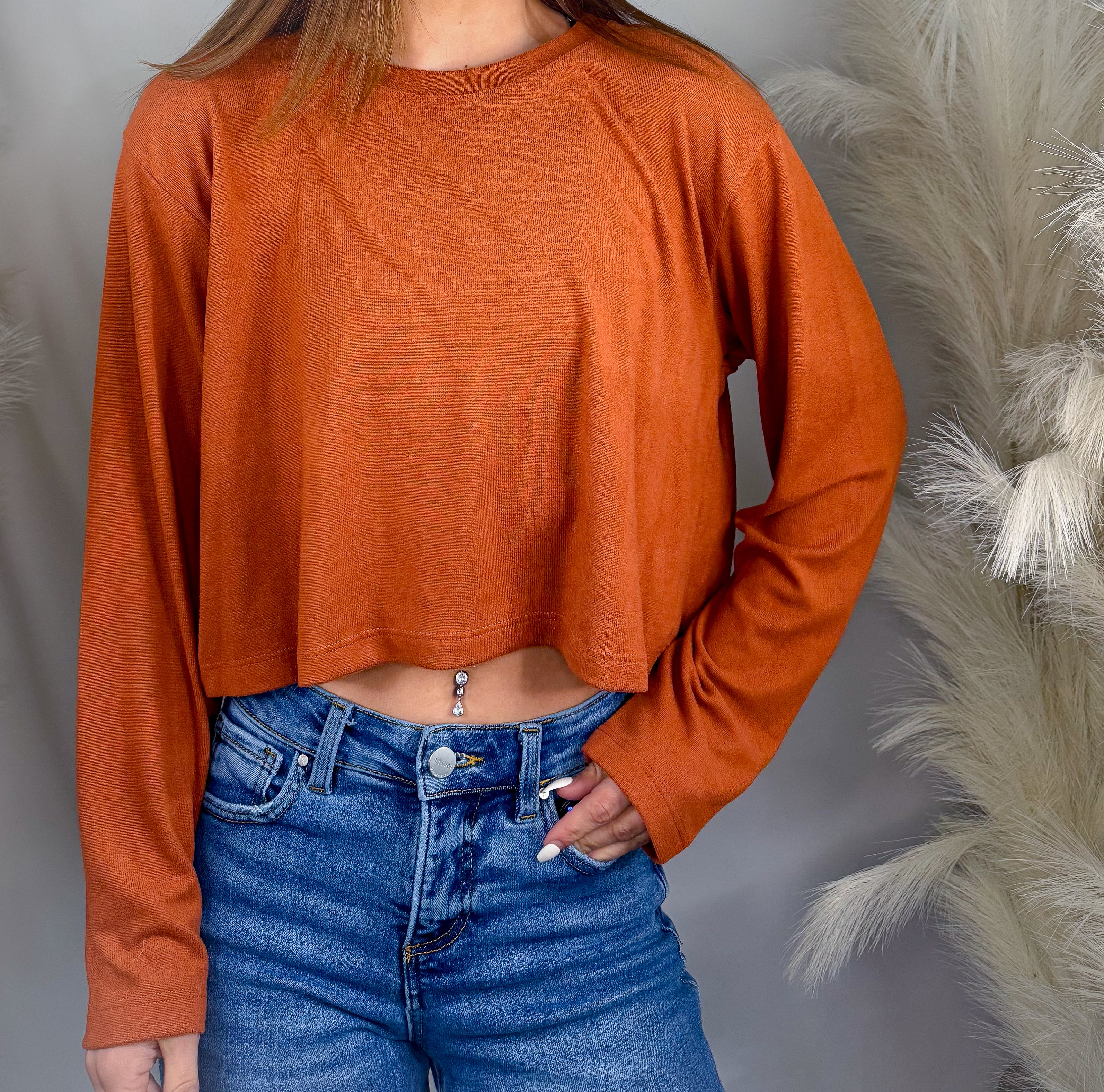 Boxy Cropped Shirt